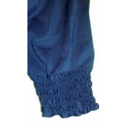 Jumpsuit blauw maat 152/158.