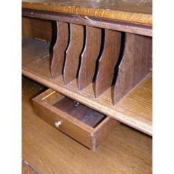 Eiken klep bureau (A19 1226) H