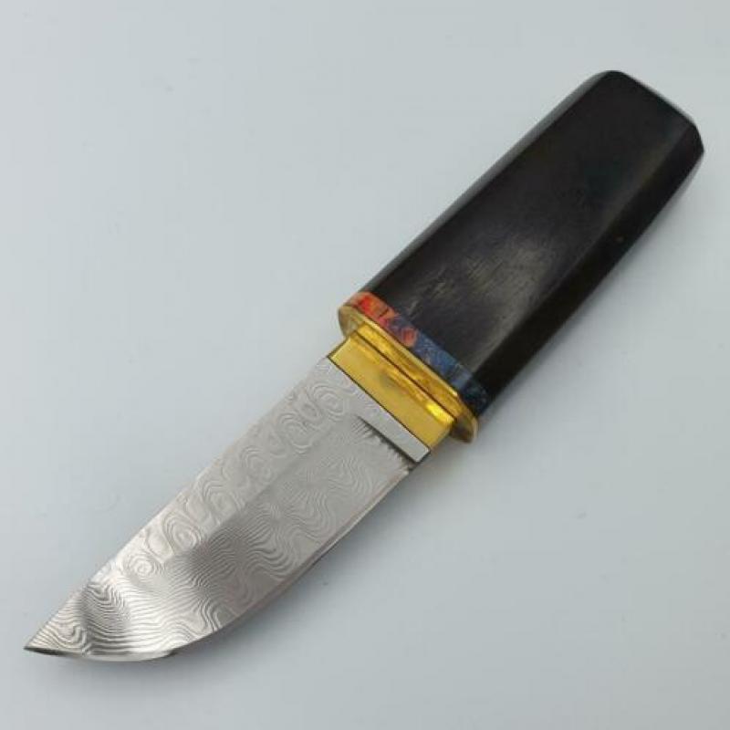 San Mai Damast Samurai Handgemaakt Custom mes / zakmes