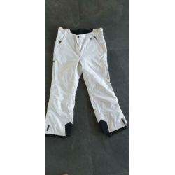 Merk Skibroek maat 44 / XL wit icepeak met art !