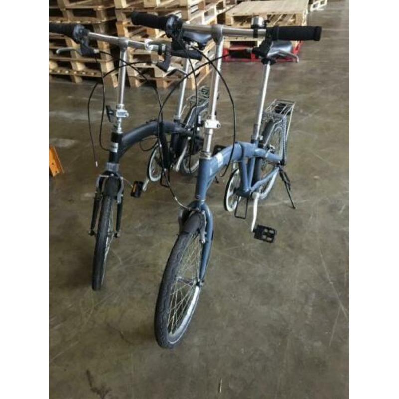 2 vouwfietsen met versnelling