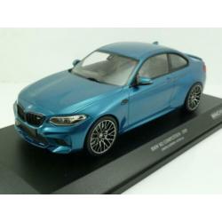 Minichamps BMW M2 Competition 2019 Blauw 1:18 155028002