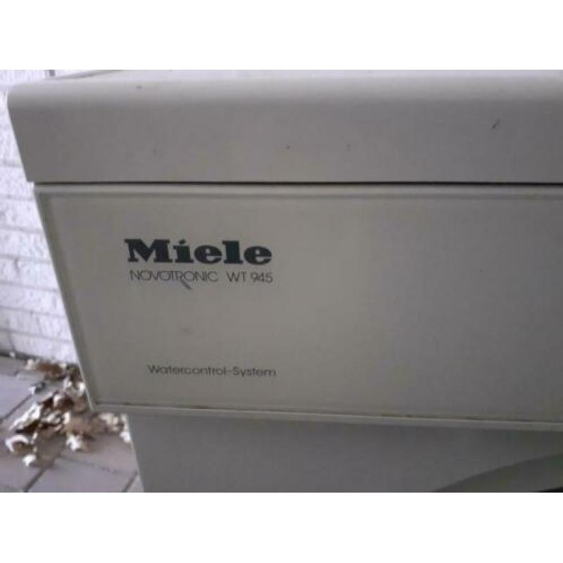miele was/droogmachine