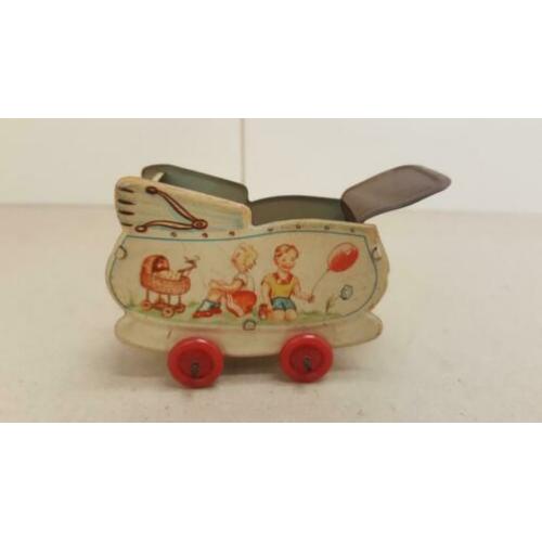 'Blikken Kinderwagen Western Germany jaren 50 '