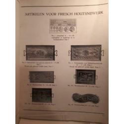 Catalogus | Met handleiding voor Friesch houtsnijwerk | AQ