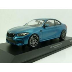 Minichamps BMW M2 Competition 2019 Blauw 1:18 155028002