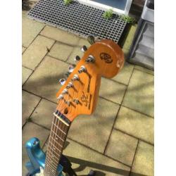 SX Stratocaster Lake Placid blue electrische gitaar