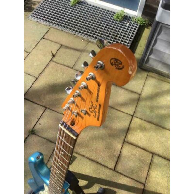 SX Stratocaster Lake Placid blue electrische gitaar
