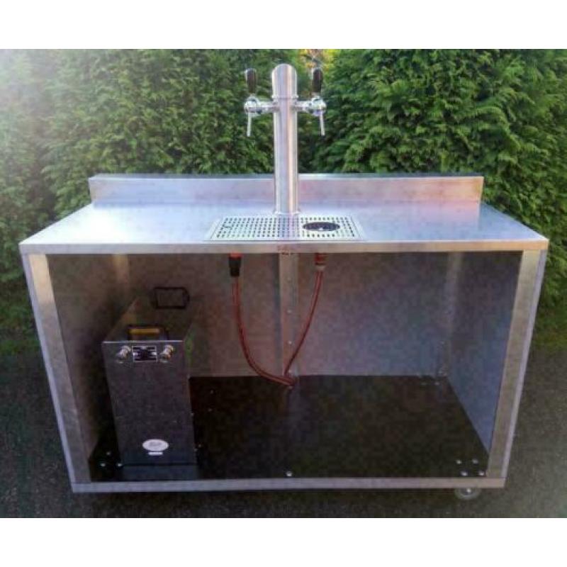 Mobiele bar voor de verhuur - tap tapinstallatie catering