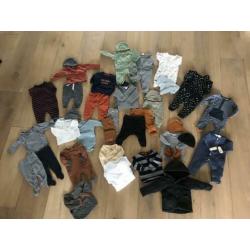 50/56 jongens incl. jas/mutsjes