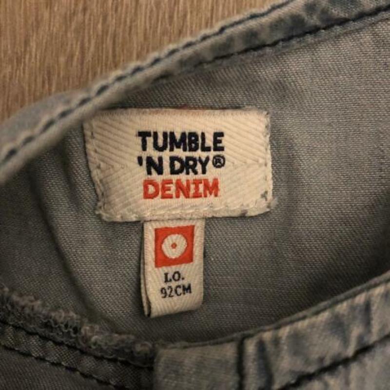 Tumble and Dry :-) jeans tencel jurk maat 92