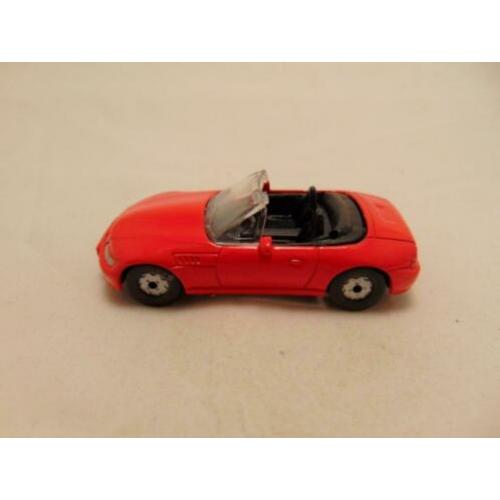 Bmw Z3 cabrio 1:64 rood
