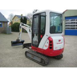 Takeuchi TB216 Minigraafmachine Bouwjaar 2014