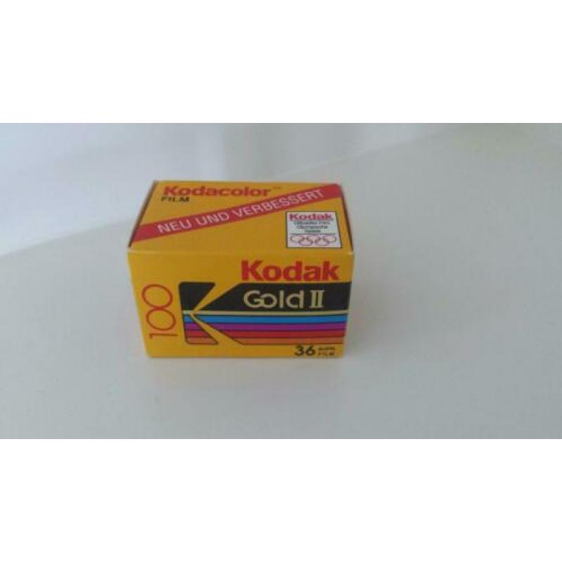 Vintage Kodak Gold ll fotorolletje in doosje Nieuw