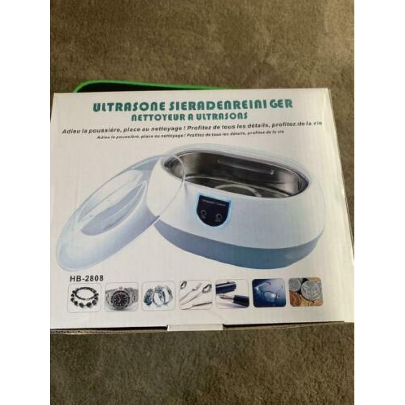 Ultrasone sieraden reiniger