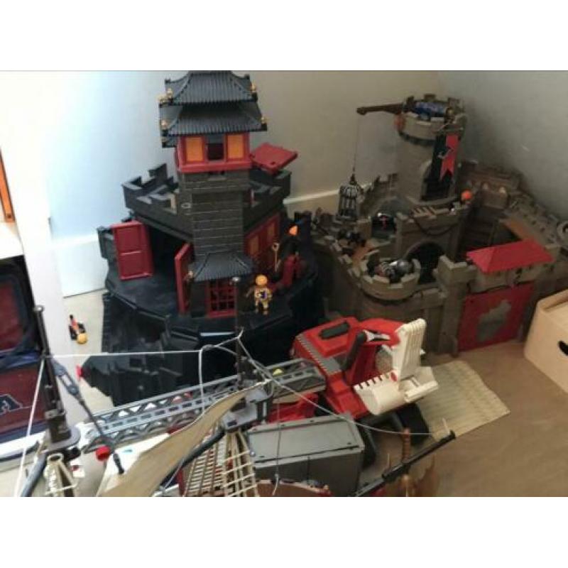 Playmobiel kastelen en piratenschip