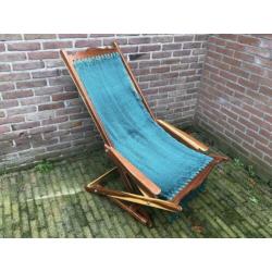 Vintage retro strandstoel