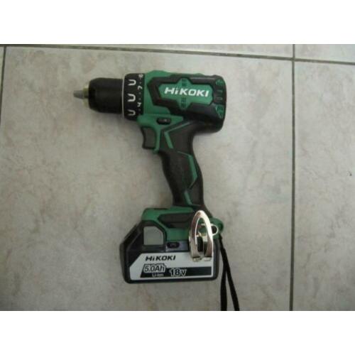 nieuwe boor/schroef machine merk hikoki ds18dbsl