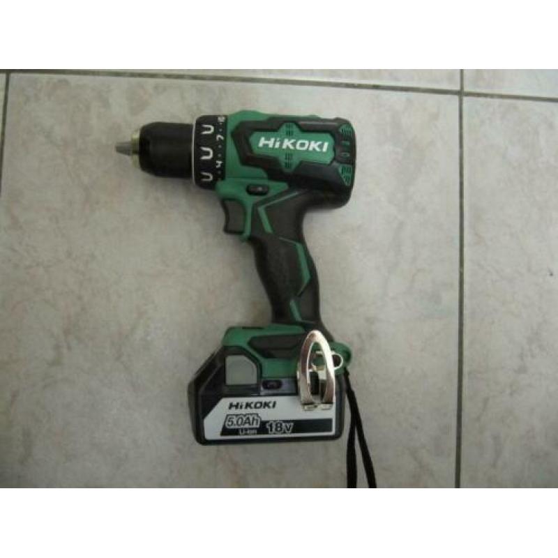 nieuwe boor/schroef machine merk hikoki ds18dbsl