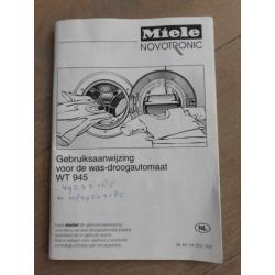 miele was/droogmachine