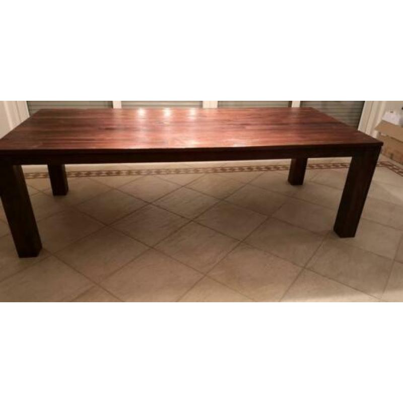 Eettafel koloniaal Lengte 2,50 m