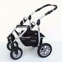 Kinderwagen 3 in 1 zwart/wit nu 299+bezorging compleet 1902