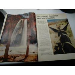 Deel uit oud tijdschrift usa over Grand Canyon zie foto s op