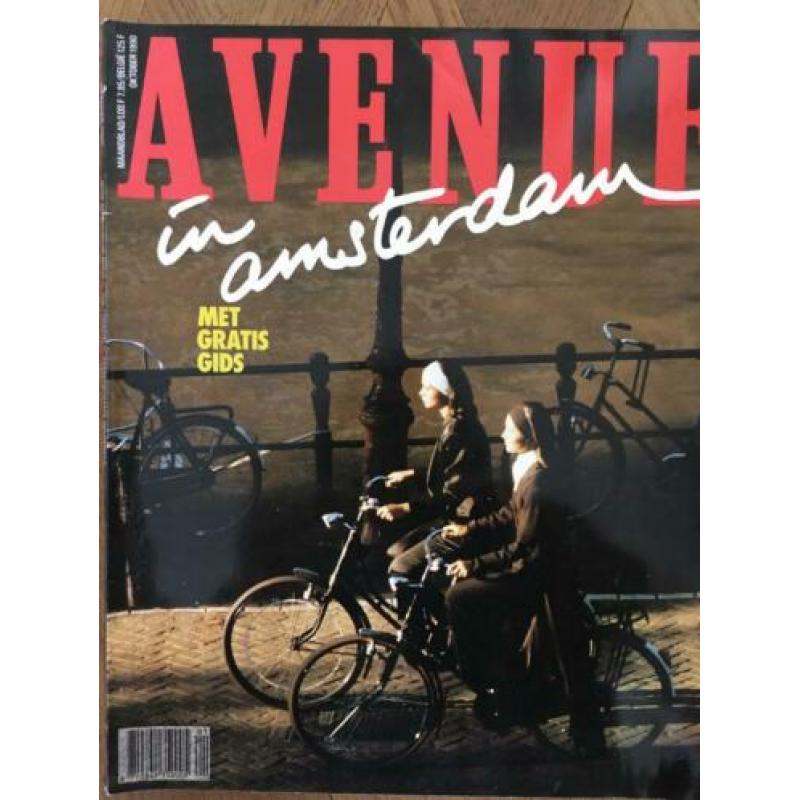 Avenue 3x uit de jaren 80/90 met Amsterdam als onderwerp