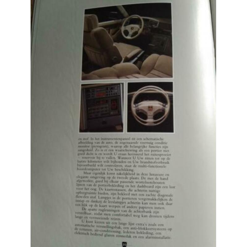 Rover 800 folder uit 1986