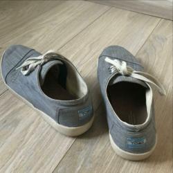 TOMS schoenen blauw met veter - maat 41