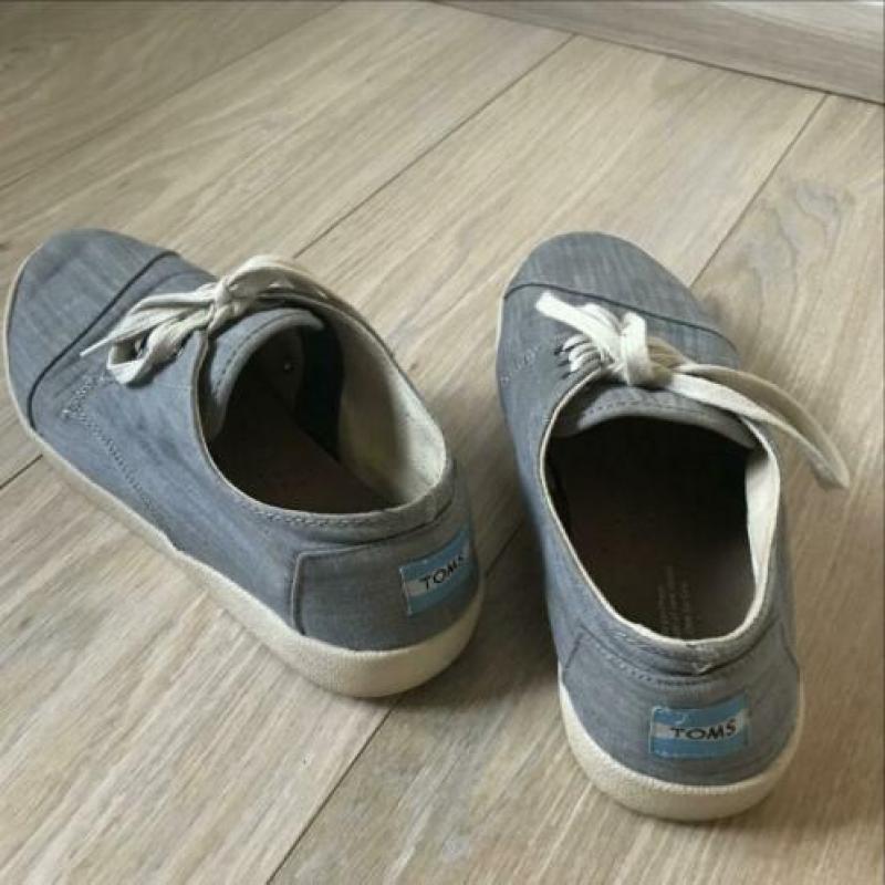TOMS schoenen blauw met veter - maat 41