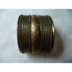 Vintage bronzen klemarmband