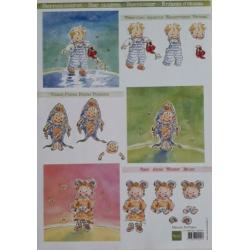 k. opruiming: 33 knipvellen van 'marianne design' (pakket 3)