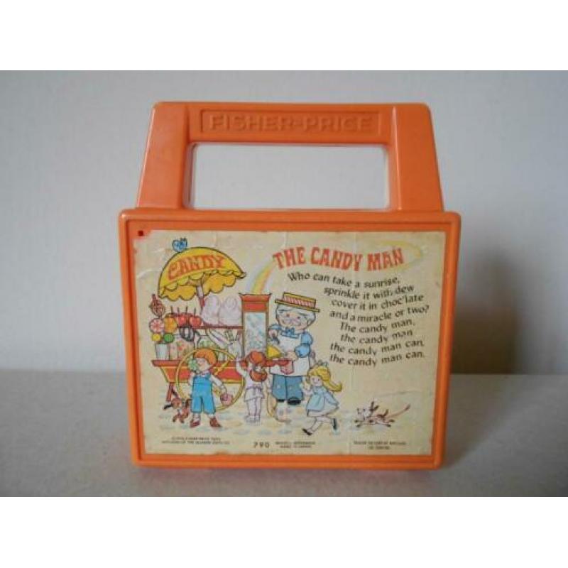 Fisher Price speelgoed, activity center en radio, vintage