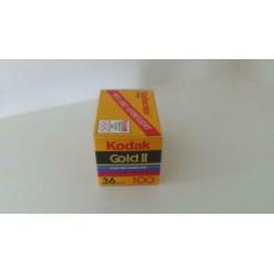 Vintage Kodak Gold ll fotorolletje in doosje Nieuw