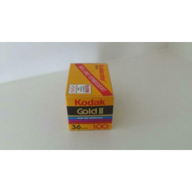 Vintage Kodak Gold ll fotorolletje in doosje Nieuw