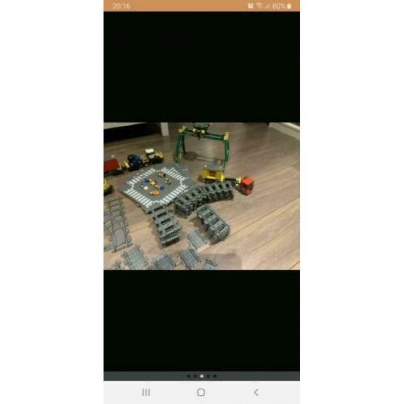 Lego trein 7939 plus extra's!!