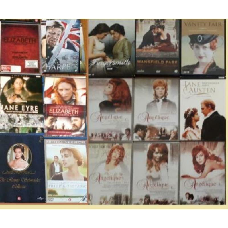 25x Tudors,Rome,I Claudius,Garrows Law,Downton Abbey, Pride&