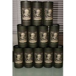 Leuke verzameling Whisky en Rum dozen (voor postpakketjes?)