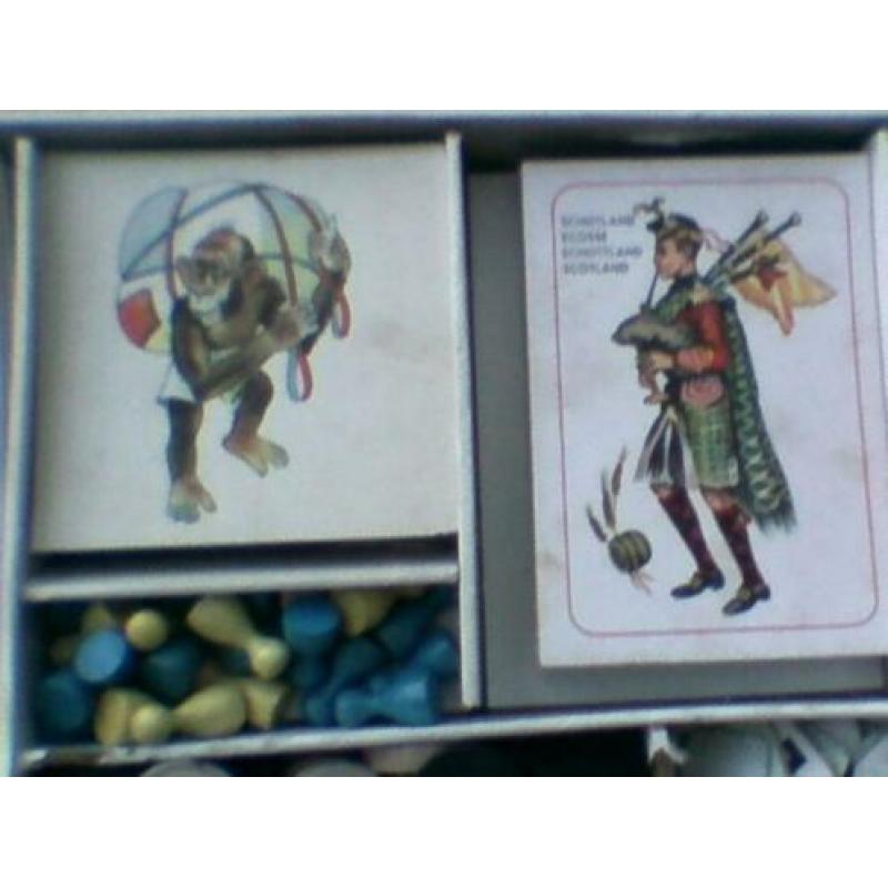 vintage spellendoos Mulder. 10 spellen