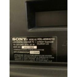 Sony tv 40 inch + Vogel standaard