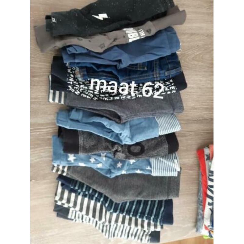 Pakket babykleding maat 62 jongens