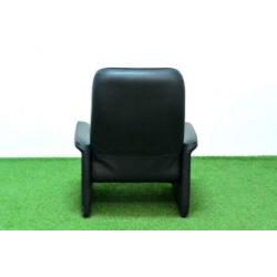 ZGAN donkerblauwe naklederen De Sede DS 50 relaxfauteuil