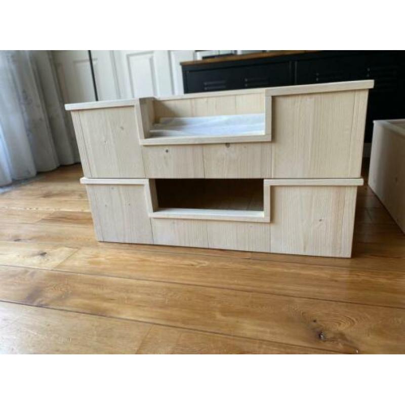 Hondenmanden steigerhout hondenmand