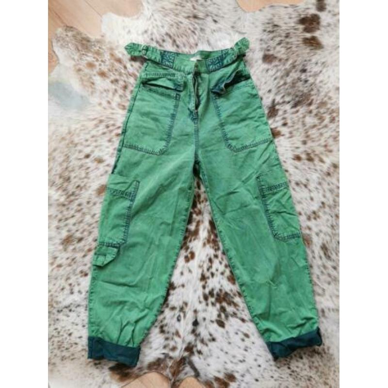 Stoer acid broek 38 hoge taille