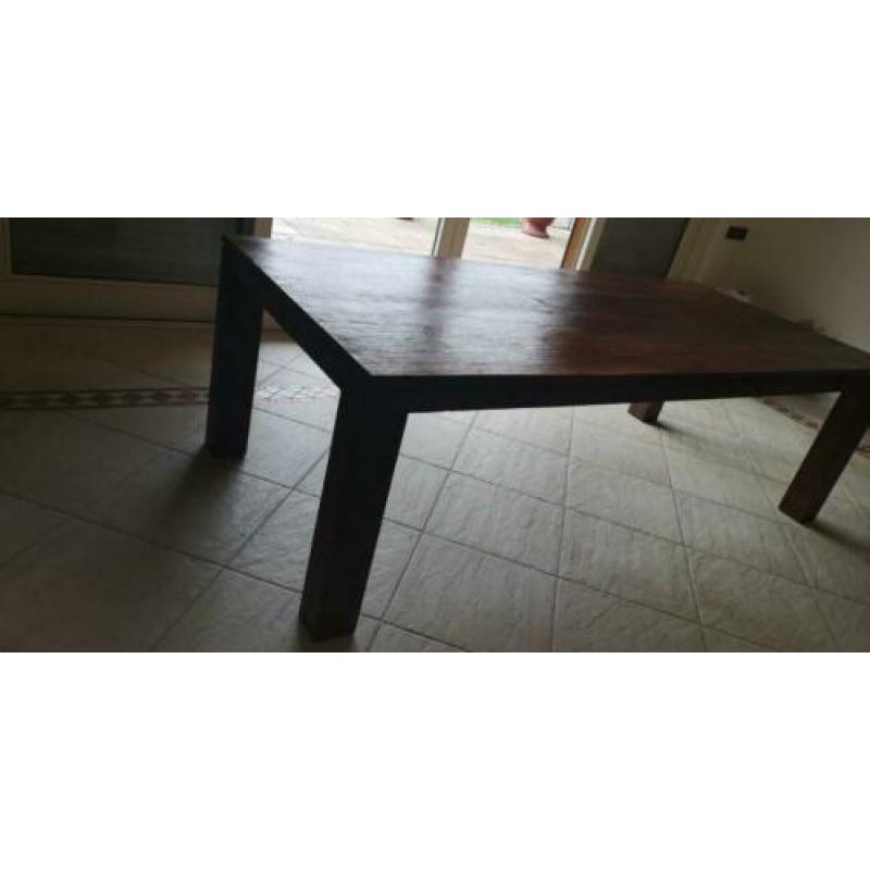 Eettafel koloniaal Lengte 2,50 m