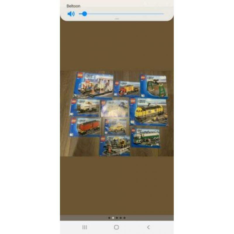 Lego trein 7939 plus extra's!!