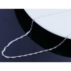 Nieuw! 925 echt zilveren slangencollier 45/58/72 cm (1mm)
