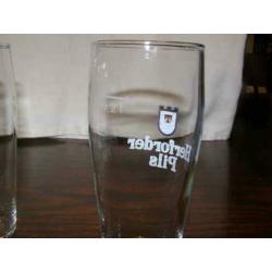 Zes Herforder bierglazen (A16 1328)