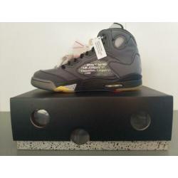 Nike Air Jordan 5 x Off- White EU 47 l US 12,5
